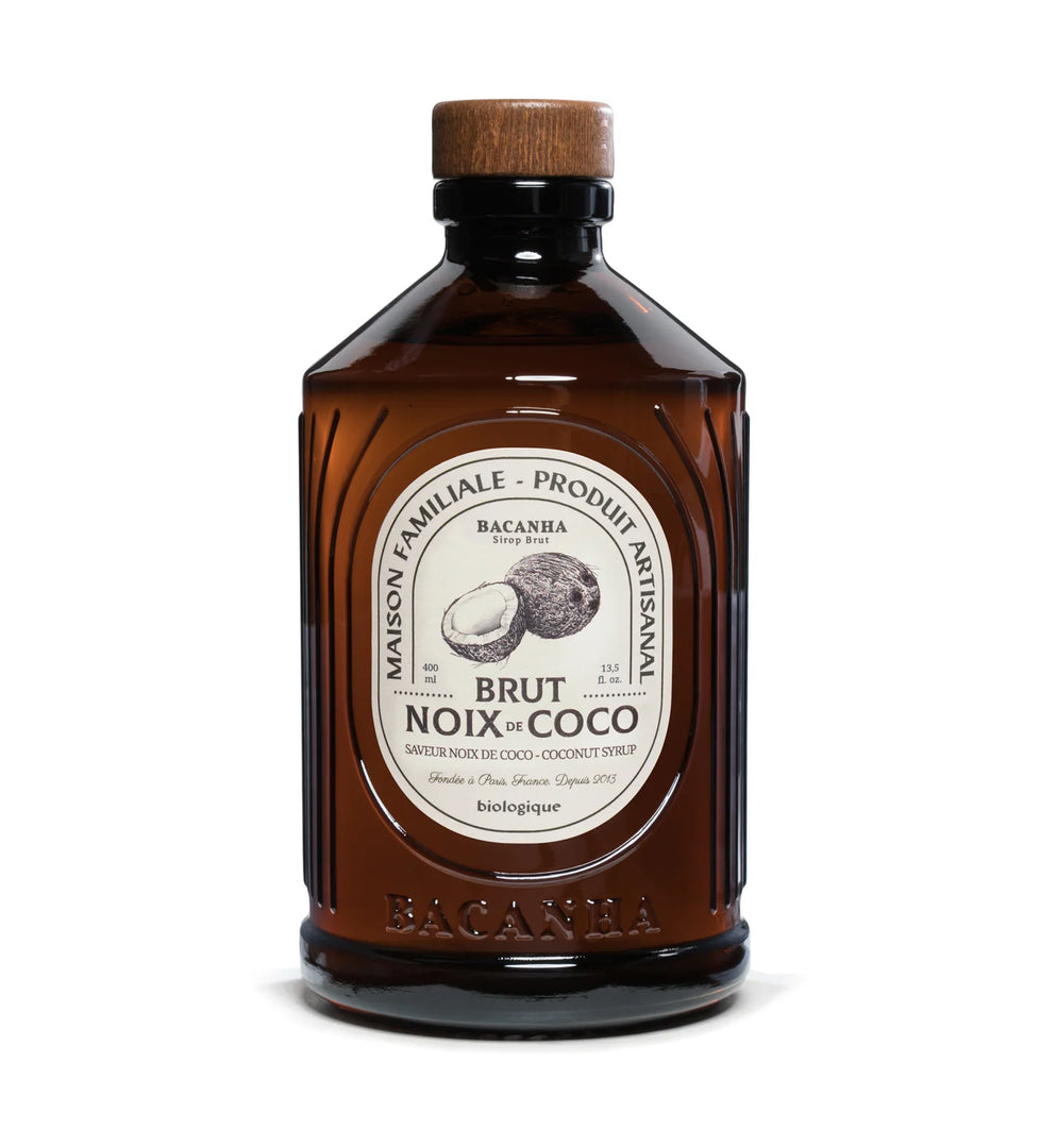 Bacanha organic raw syrup Coconut