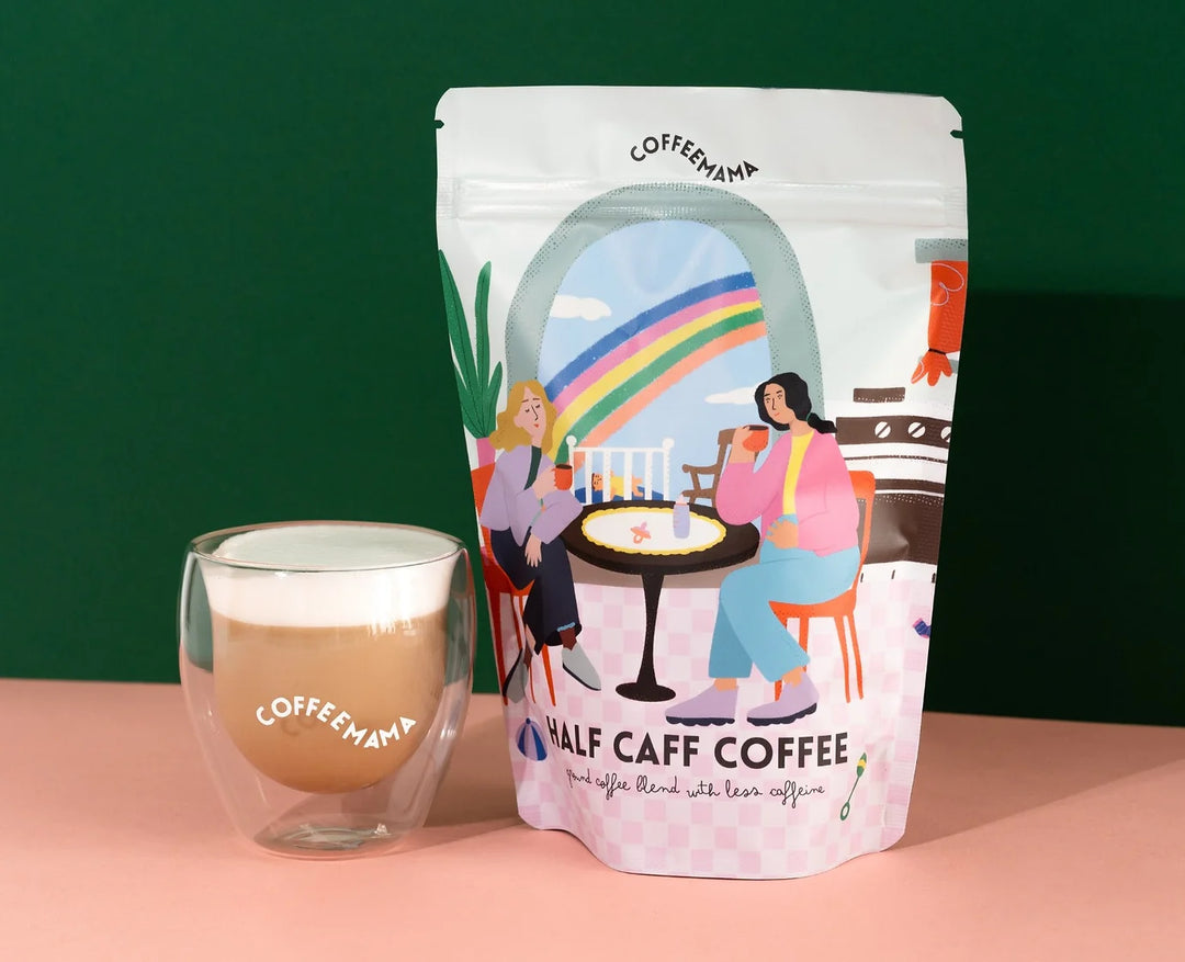 Polkofeinska kava 200g - Coffeemama | Kjut Butik