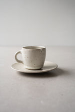 Load image into Gallery viewer, Tide of Glaze Espresso cup and plate