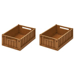 Load image into Gallery viewer, Liewood storage box Weston S - brown
