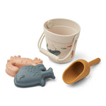 Load image into Gallery viewer, Liewood Kit mini set for the beach with aquatic animals
