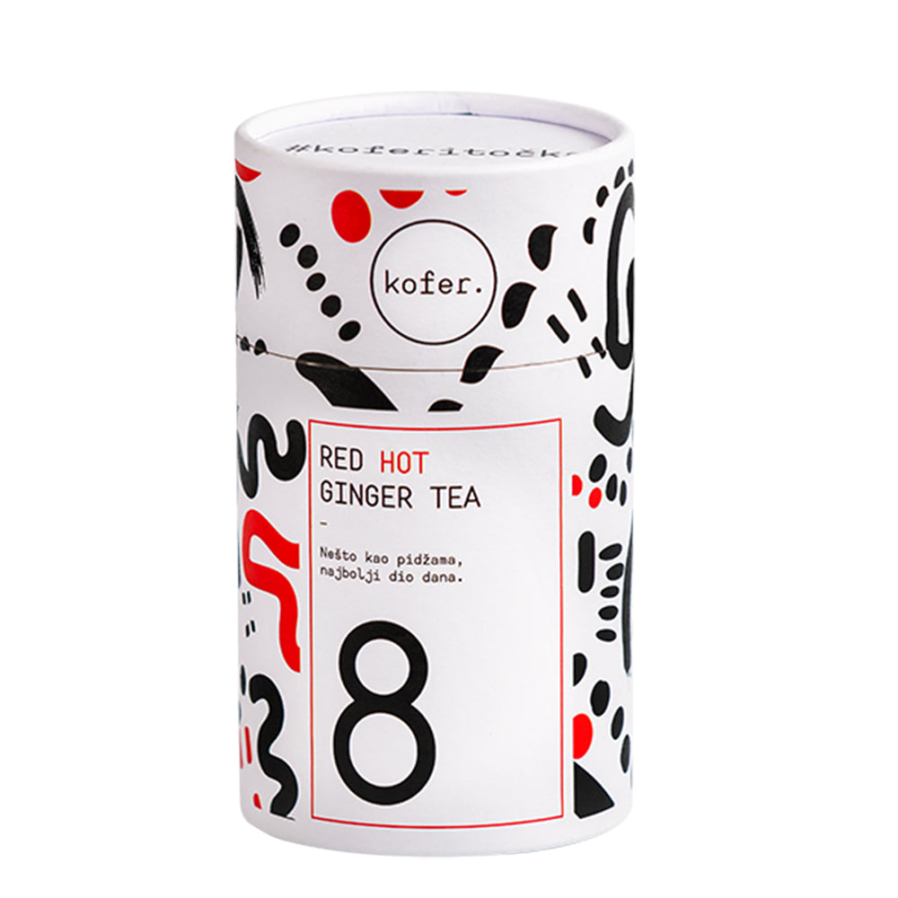 kofer. Red Hot Ginger Tea - čaj