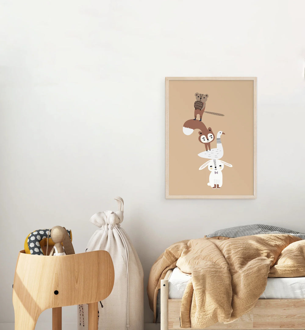Little Otja Otroški poster Živalski stolp